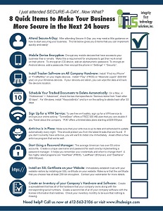 Secure-A-Day Checklist on Securing Your Business